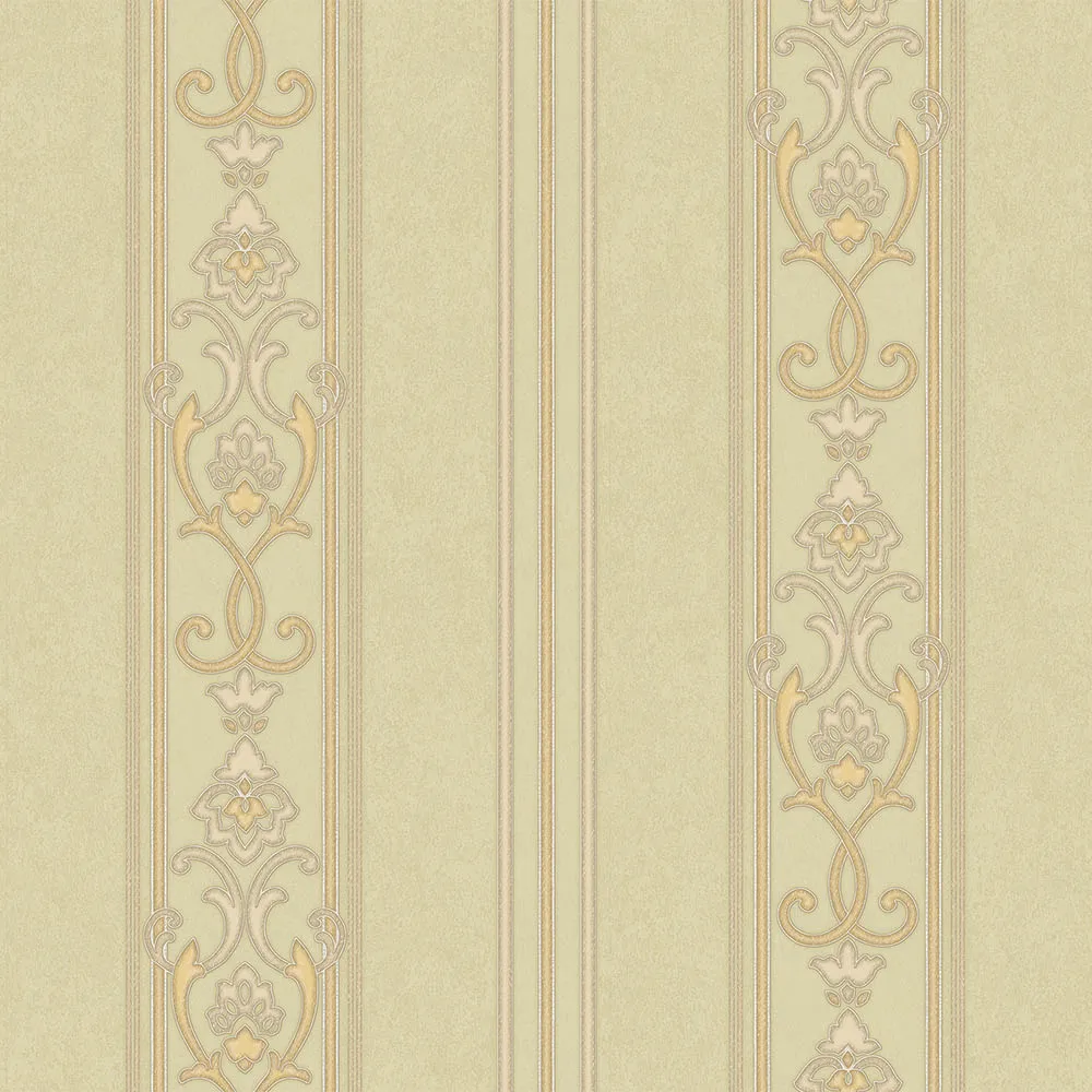 Cream Embossed Wallpaper – Damask Elegance (6805-1)